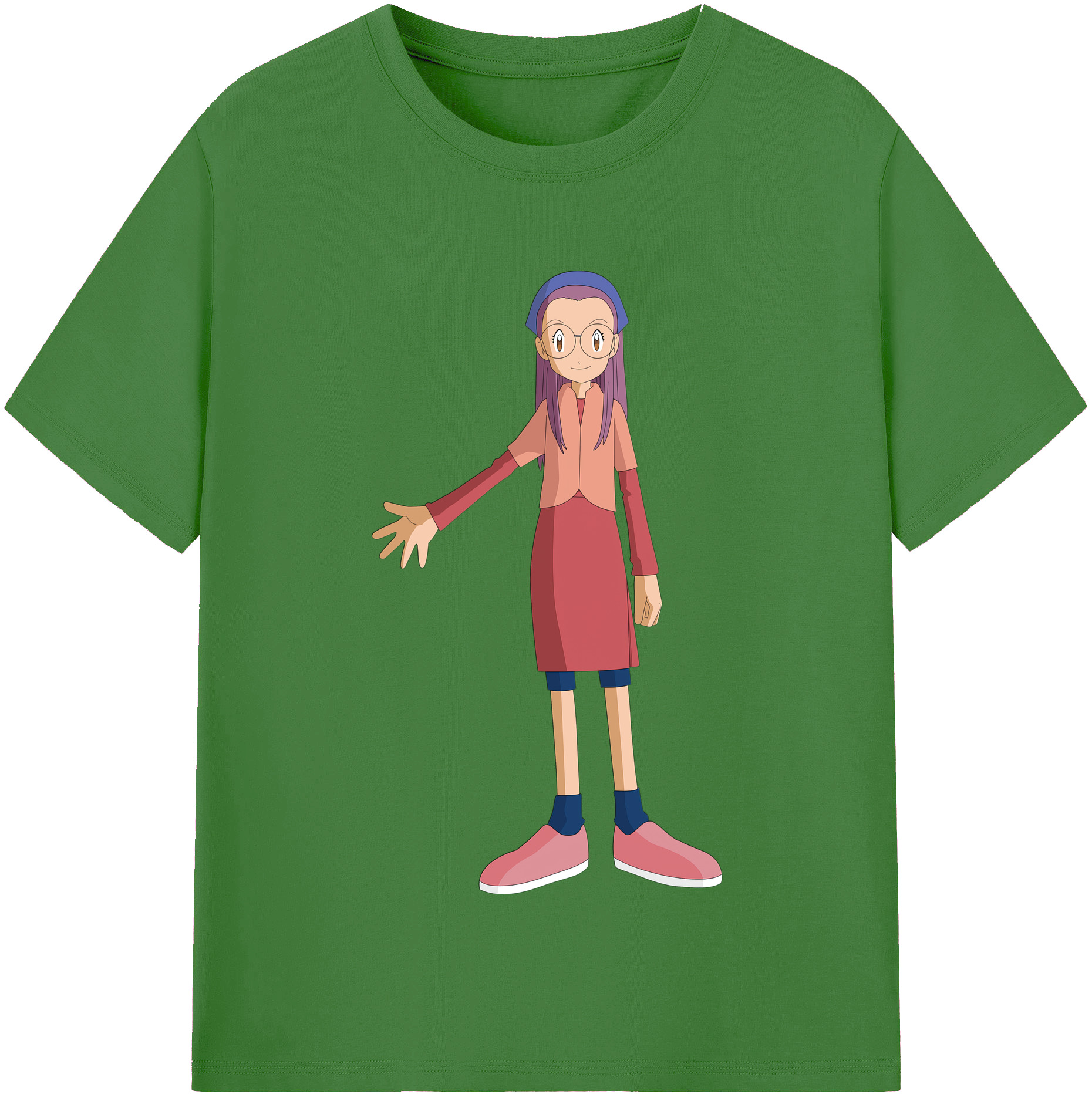 （画像用） Digimon デジタルモンスター/デジモン レディースカジュアルプリントTシャツ（綿100％）